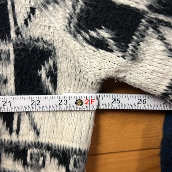 Yejidos-Cortez Alpaca V Neck Long Sleeve Knit‎ Sweater XL Ecuador Wool vintage - Picture 4 of 9